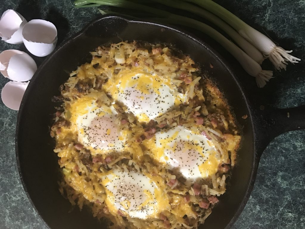 Egg & Hash Brown Skillet – Kim Lacey Schock